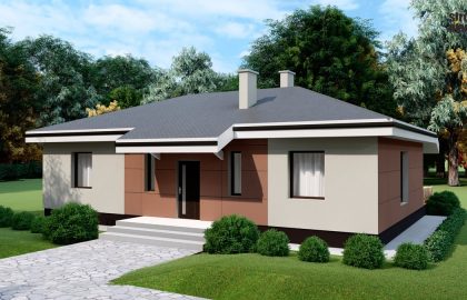 Проект одноэтажного дома N241