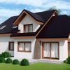 Проект дома с мансардой и гаражом на 2 машины N59