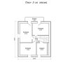Проект одноэтажного дома с мансардой и балконом S1