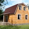 Проект дачного каркасного дома NK1