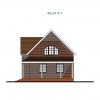 Проект каркасного дома с мансардой N15 DK Проект каркасного дома с мансардой N15 DK