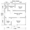 Проект деревянной бани 6 на 6 из бруса – BB-12 Проект деревянной бани 6 на 6 из бруса – BB-12