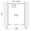 Проект дома из бруса 6х6 DB-23 Проект дома из бруса 6х6 DB-23