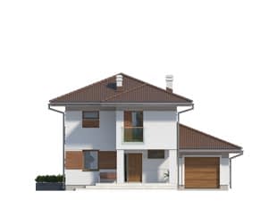 Проект двухэтажного дома DD20 Проект двухэтажного дома DD20