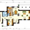 Проект двухэтажного дома DD25