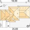 Проект двухэтажного дома DD25