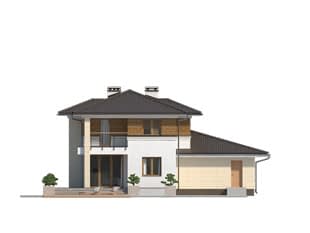 Проект двухэтажного дома DD31 Проект двухэтажного дома DD31