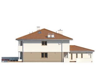 Проект двухэтажного дома на 2 семьи DD34 Проект двухэтажного дома на 2 семьи DD34