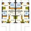 Проект двухэтажного дома на 2 семьи DD45 Проект двухэтажного дома на 2 семьи DD45