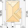 Проект двухэтажного дома DD49