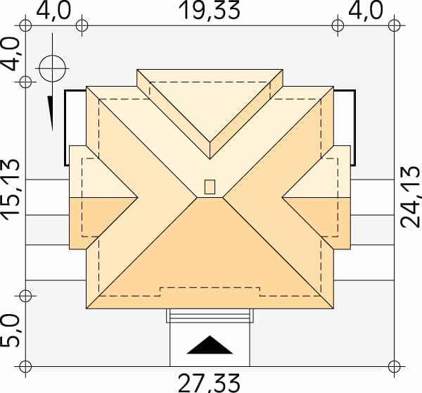 Проект двухэтажного дома на 2 семьи DD63 Проект двухэтажного дома на 2 семьи DD63