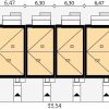 Проект двухэтажного дома на 4 семьи DD65 Проект двухэтажного дома на 4 семьи DD65
