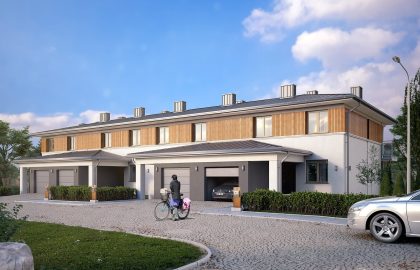 Проект двухэтажного дома на 4 семьи DD67