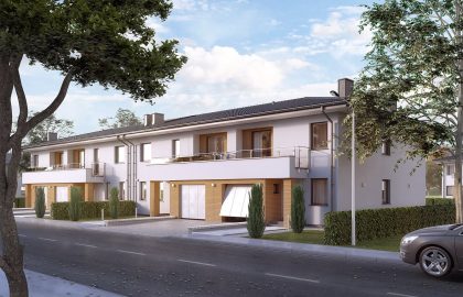 Проект двухэтажного дома на 4 семьи DD69