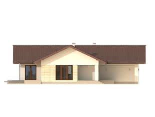 Проект одноэтажного дома OD119 Проект одноэтажного дома OD119