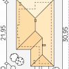 Проект одноэтажного дома OD125