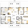 Проект одноэтажного дома OD153