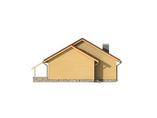 Проект одноэтажного дома OD16 Проект одноэтажного дома OD16