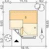 Проект одноэтажного дома OD18 Проект одноэтажного дома OD18