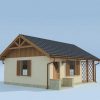 Проект одноэтажного дома OD3 Проект одноэтажного дома OD3