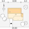 Проект одноэтажного дома OD4 Проект одноэтажного дома OD4
