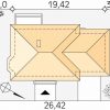 Проект одноэтажного дома OD54