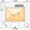 Проект одноэтажного дома OD58