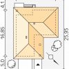Проект одноэтажного дома OD63