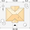 Проект одноэтажного дома OD85 Проект одноэтажного дома OD85