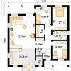 Проект одноэтажного дома OD87