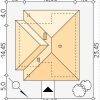 Проект одноэтажного дома OD88