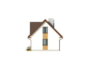 Проект дома с мансардой MD10 Проект дома с мансардой MD10