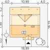 Проект дома с мансардой MD121 Проект дома с мансардой MD121