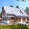 Проект дома с мансардой MD130