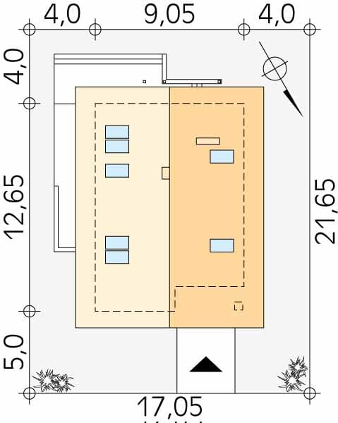 Проект дома с мансардой MD137 Проект дома с мансардой MD137