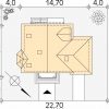 Проект дома с мансардой MD168 Проект дома с мансардой MD168