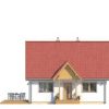 Проект дома с мансардой MD17 Проект дома с мансардой MD17