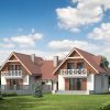 Проект дома с мансардой и двумя входами MD176 Проект дома с мансардой и двумя входами MD176