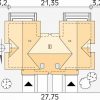 Проект дома с мансардой и двумя входами MD176 Проект дома с мансардой и двумя входами MD176