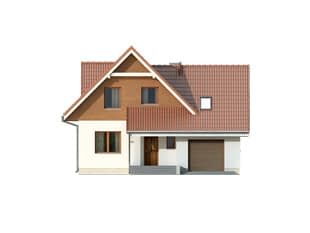 Проект дома с мансардой MD192 Проект дома с мансардой MD192