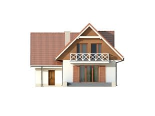 Проект дома с мансардой MD192 Проект дома с мансардой MD192