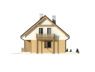 Проект дома с мансардой MD209 Проект дома с мансардой MD209