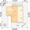 Проект дома с мансардой MD210 Проект дома с мансардой MD210