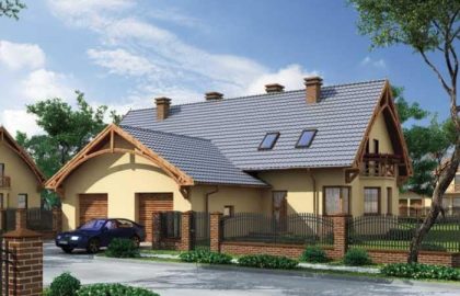 Проект дома с мансардой MD230
