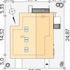 Проект дома с мансардой MD234 Проект дома с мансардой MD234
