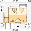 Проект дома с мансардой MD249 Проект дома с мансардой MD249