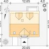 Проект дома с мансардой MD259 Проект дома с мансардой MD259