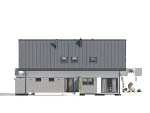 Проект дома с мансардой и цокольным этажом MD265 Проект дома с мансардой и цокольным этажом MD265