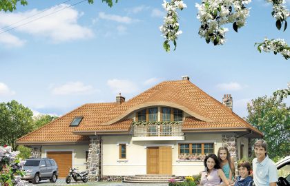 Проект дома с мансардой MD297