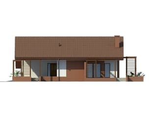 Проект дома с мансардой MD300 Проект дома с мансардой MD300